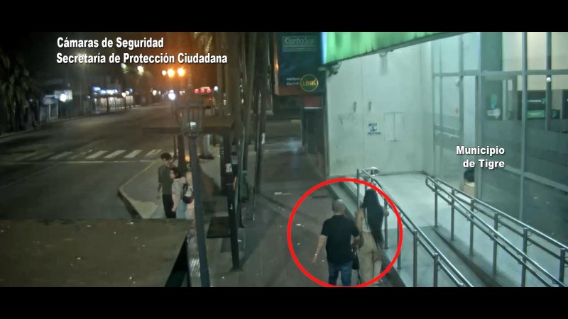 Las cámaras del COT fueron claves para detectar un hecho de violencia de género en plena vía pública